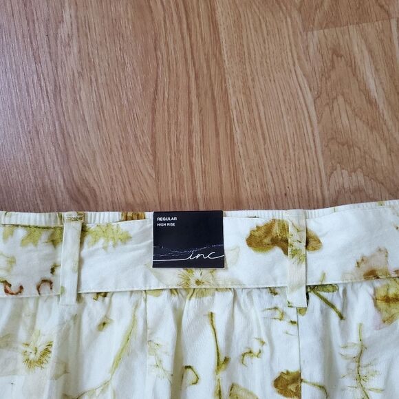 Inc International Concepts Belted Floral-Print Shorts sz XXL - Picture 9 of 12